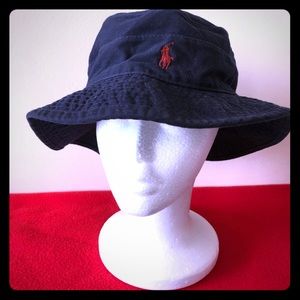 ralph lauren bucket hat navy